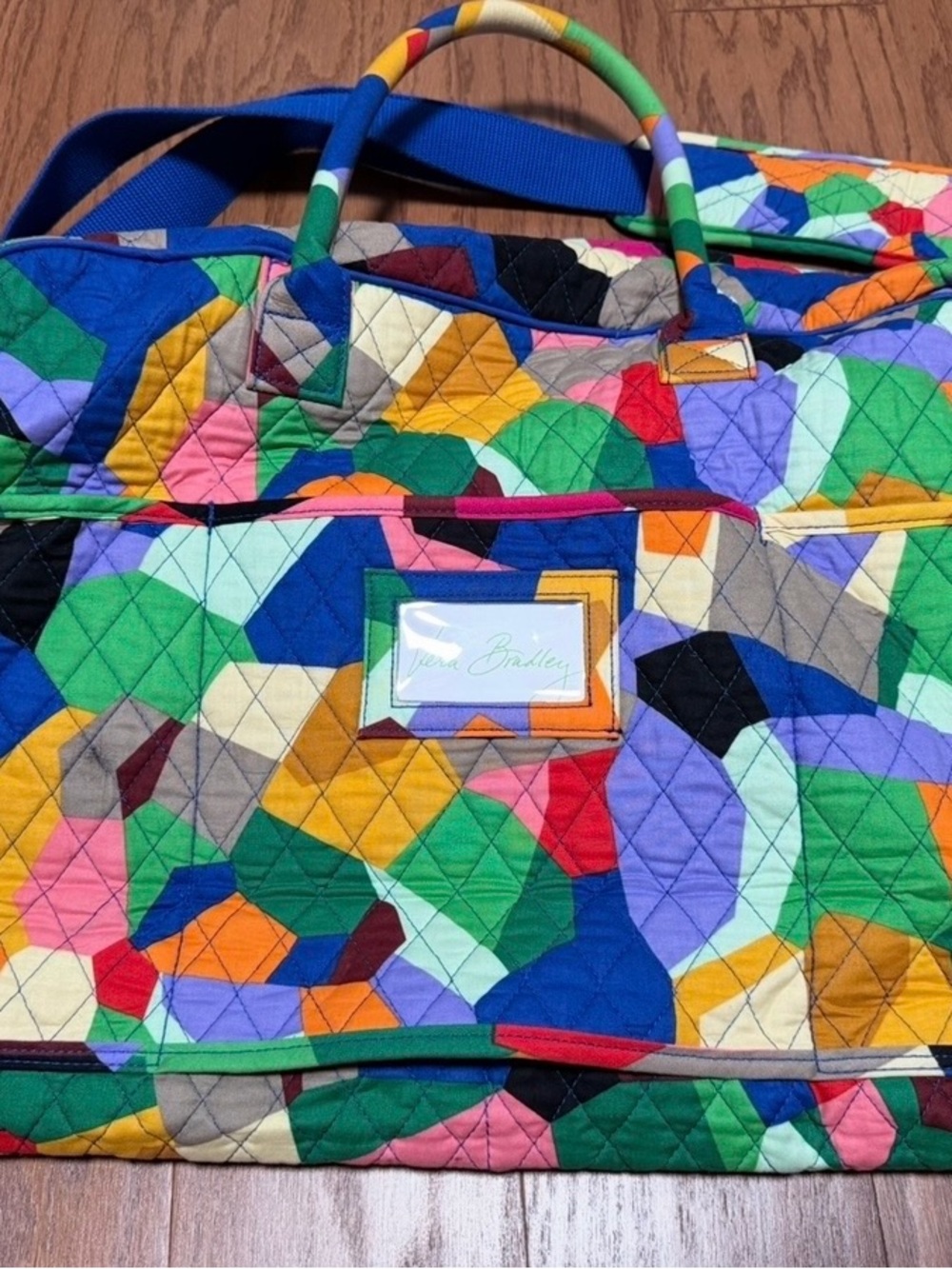 Vera Bradley “POP ART” Large Duffel- Retired and Highly Sought After Print - Picture 6 of 7